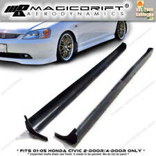For 01 02 03 04 05 Honda Civic Coupes / Sedans JDM Type-A RS Style Side Skirts picture