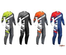 Thor Checker Motocross Gear Combo Sector Dirt Bike Adult Pant Jersey Kit MX 2024 picture