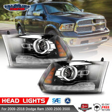 [Upgrade Style] for 2009-2018 Dodge Ram 1500 LED Projector Headlights Headlamps picture