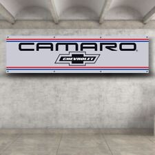 Chevrolet Camaro 2x8 ft Flag Banner Corvette Chevy Car Truck Racing Sign picture
