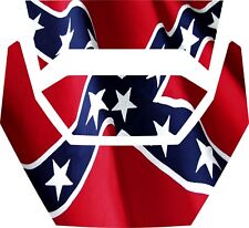 2021-PRESENT Polaris General 1000 EPS HOOD DECAL REFLECTIVE WAVING RBL FLAG picture