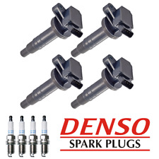 Ignition Coil & Denso Platinum Spark Plug For Toyota Corolla Pontiac Vibe 1.8L picture
