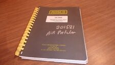 ROSCO RA-2000 AIR PATCHER SERVICE OP MAINT PARTS MANUAL  picture