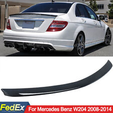For Mercedes Benz W204 C250 C300 2008-2014 AMG Style Trunk Spoiler Gloss Black picture