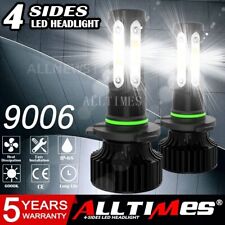 ALLTIMES 130W 13000LM 4 Sides LED headlight 9006 HB4 COB 6000K White bulbs picture