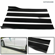 2 Pair Universal Car Side Skirt Extension Rocker Panel Splitter Lip For Most Car picture