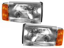 For 88 - 97 WI WC WIA Series Headlamp with Corner Lamp Pair Passenger Driver picture