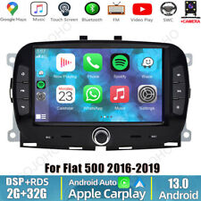 32GB For 2016-2019 FIAT 500 Android 13 Carplay Car Radio Stereo GPS Navi Player picture