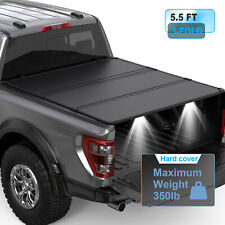 5.5FT 3 Fold Hard Truck bed Tonneau Cover For 2014-2024 Toyota Tundra Bed picture