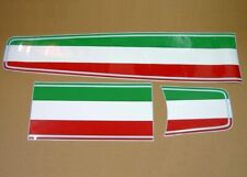 Stripes for Ferrari 599 GTB Fiorano GTO tricolor stickers graphics italian flag picture