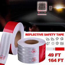 Reflective Safety Tape Trailer Car Truck Warning Sign Conspicuity Tape Red White picture