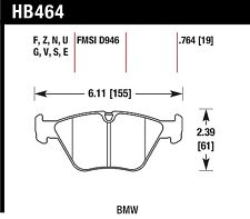 Hawk Performance HB464F.764 Virtually Noise-Free Disc Brake Pads picture
