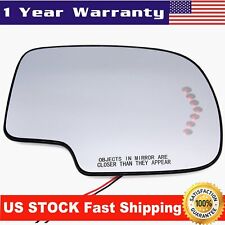 Turn Signal Heated Mirror Glass Passenger Side RH for 2003-07 GMC Chevy Cadillac picture