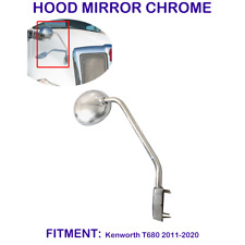 Hood Mirror for Kenworth T680 2011-2020 Passenger (RH) Side /Chrome picture