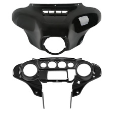 Inner & Outer Batwing Fairing For Harley Electra  Street Glide 14-24 Vivid Black picture