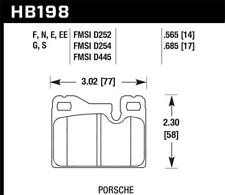 Hawk Rear Disc Pads and Brake Shoes for 1981-1984 Porsche 924 picture