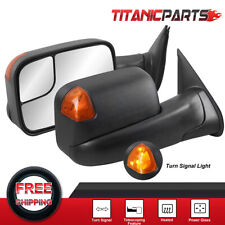 2PCS Power Heated Tow Mirrors For 2005-2015 Toyota Tacoma w/LED Turn Signal picture