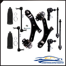 10Pieces Front Tie Rod End Control Arm And Ball Joint For 2005-2010 Ford Mustang picture