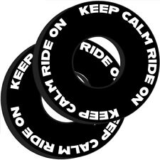 GripDonuts.com® Premium Grip Donuts for Dirt Bike Motorcycle Keep Calm Ride On picture