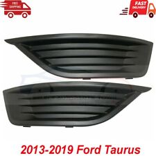 New Fits 13-19 Ford Taurus Fog Light Covers Driver & Passenger Side Set of 2Pcs picture