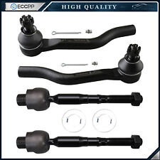 4x Front Inner and Outer Tie Rod Ends For 2013-2019 2020 ACURA TLX HONDA ACCORD picture