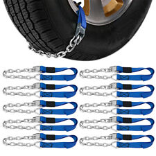 10Pcs Wheel Tire Snow Chains For Car Truck Anti-skid Emergency Winter Universal picture