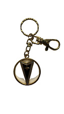 NEW Gold Keychain Keyring for Pontiac G6 Grand Prix Solstice Vibe Firebird GTO picture