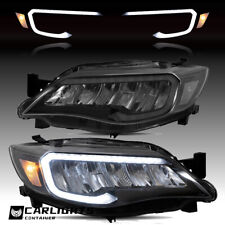 VLAND Headlights For Subaru Impreza 2008-11 WRX 12-14 STI 13-14 LED Front Lamps picture