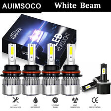 For 2006 Ford Escape LED Headlight 6PC 6000K white Fog HIgh/Low Light Bulbs kits picture