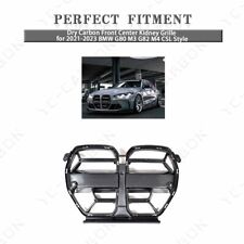Dry Carbon Front Center Kidney Grille for 2021-2023 BMW G80 M3 G82 M4 CSL Style picture