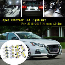 14x Super White Interior LED Light Bulb Kit Package for 2016-2017 Nissan Altima picture