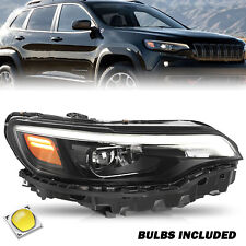 For 2019-2023 Jeep Cherokee Projector Headlight Passenger Side LED Headlamp RH picture