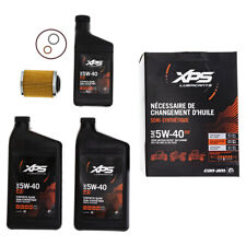 BRP 779258 Can-Am 5W-40 XPS Synthetic Blend Oil Change Kit 500cc Rotax Engines picture