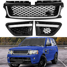 KUAFU Front Black Grille Trim Air Side Vents For 2010-13 Range Rover Sport picture