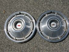 Factory original 1966 Chevy Bel Air Impala Biscayne 14 inch hubcaps wheel covers picture