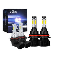 4PCs For Ford Explorer Sport Trac 2001-2005 Combo LED Headlights Fog Lamp Bulbs picture