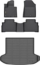 All Weather Floor Mats & Trunk Cargo Liner for 2023-2024 Kia Sportage EX/LX/SX picture