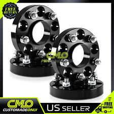 4) 25mm Black Hubcentric Wheel Spacers 5x100 For BRZ impreza legacy Forester 86 picture