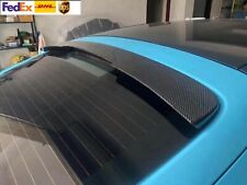 Fit Porsche Panamera 970 2014-2016 Real Carbon Fiber Rear Roof Spoiler Wing picture