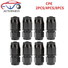 2/4/8pcs 6AN/8AN/10AN Straight Swivel Hose End Fitting Adaptor For CPE Hose picture