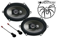 Soundstream 350 Watt 3-Way Ford Replacement Car Truck Speakers & Plug Harnesses picture