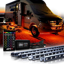 OPT7 Aura LED Trailer RV Underglow Full Color Spectrum- Underbody 4 Smart-Color picture
