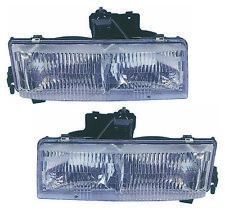 For 1996-2002 Chevrolet Express Savana Headlight Halogen Set Pair picture