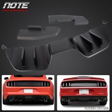 Fit For Premium Ford Mustang 2015-2017 Rear Bumper Lip Diffuser w/ Side Valance picture