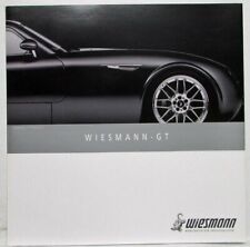 2008 Wiesmann GT and Roadster Sales Folder - Italian and French Text picture