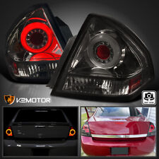 Smoke Fits 2006-2013 Chevy Impala LED Halo Tube Tail Lights Brake Lamps L+R picture