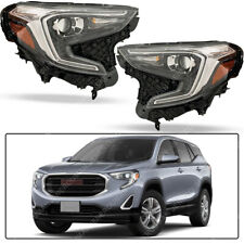 For 18-21 GMC Terrain Headlights pair Xenon HID Head Lamp Left Right Side SE SLE picture