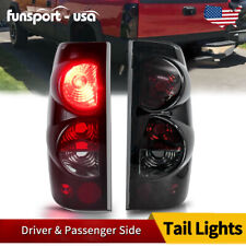 2003-06 Replacement Tail Lights Set For Chevy Silverado 03-06 Smoke Left + Right picture