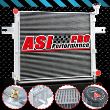 ASI 4 ROW Aluminum Radiator For 2006-2010 Jeep Commander Grand Cherokee 3.7 6.1L picture