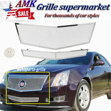 Mesh Grille For 08-13 Cadillac CTS Grill Stainless Insert Chrome Combo 2012 picture